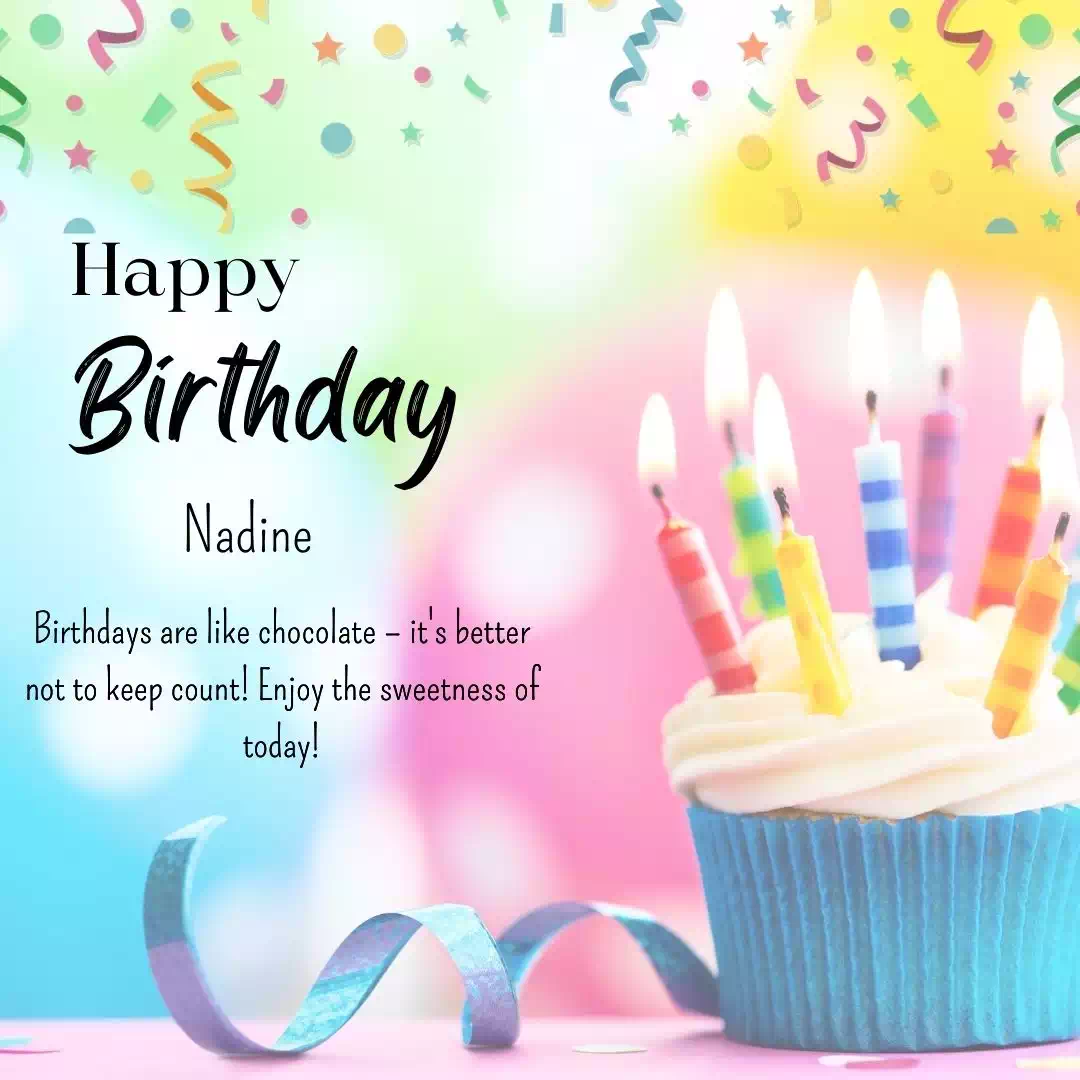 Happy Birthday nadine Cake Images Heartfelt Wishes and Quotes 16