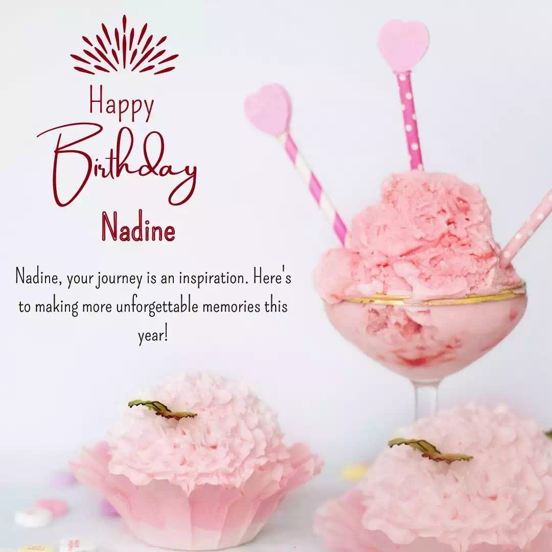 Happy Birthday nadine Cake Images Heartfelt Wishes and Quotes 8