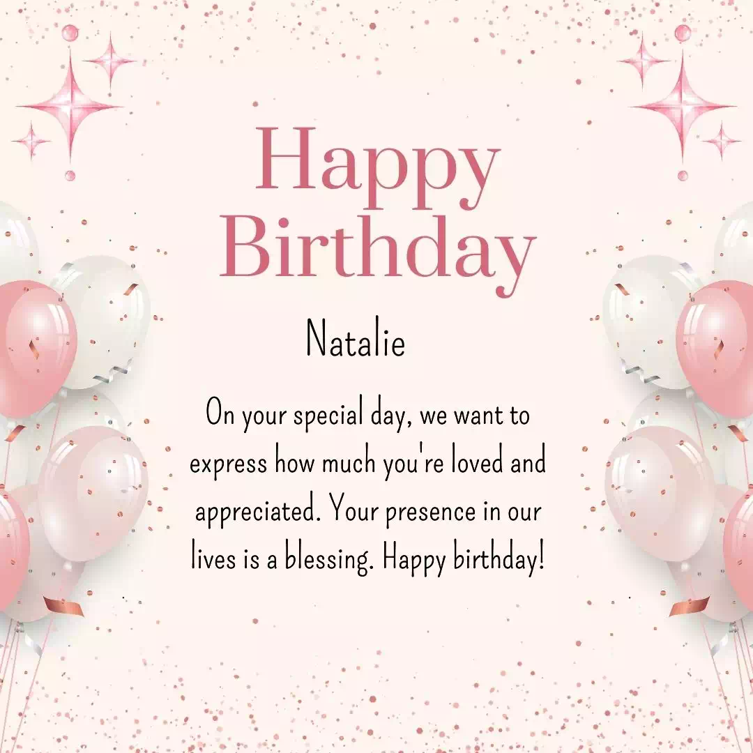 Happy Birthday natalie Cake Images Heartfelt Wishes and Quotes 17
