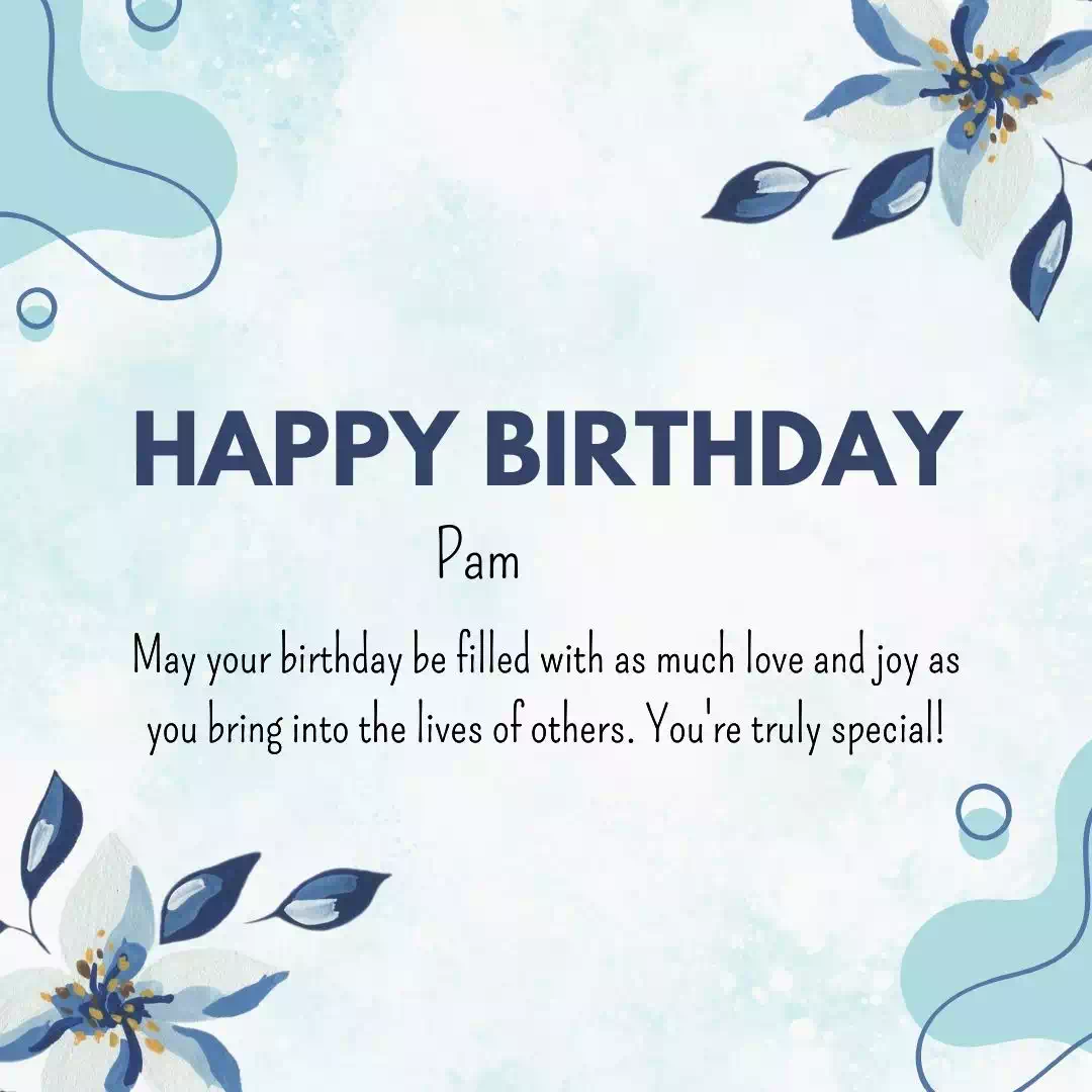 Happy Birthday pam Cake Images Heartfelt Wishes and Quotes 26
