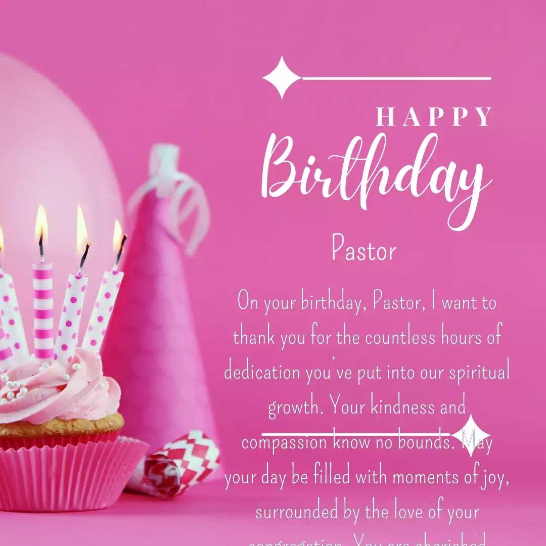 Happy Birthday pastor Cake Images Heartfelt Wishes and Quotes 23