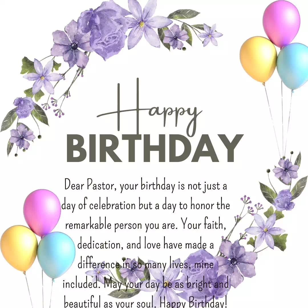 Happy Birthday pastor Cake Images Heartfelt Wishes and Quotes 25