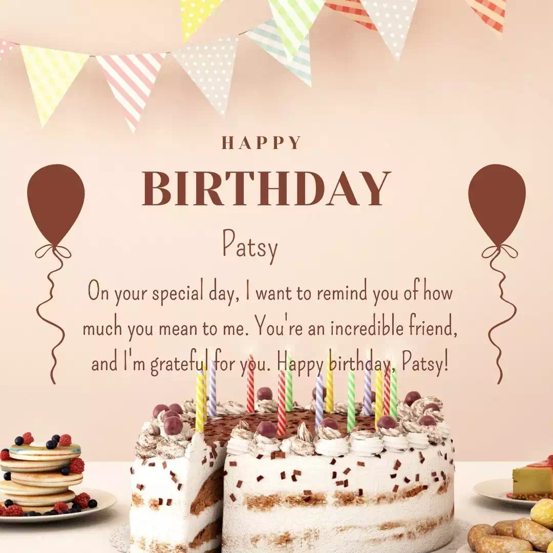 Happy Birthday patsy Cake Images Heartfelt Wishes and Quotes 21