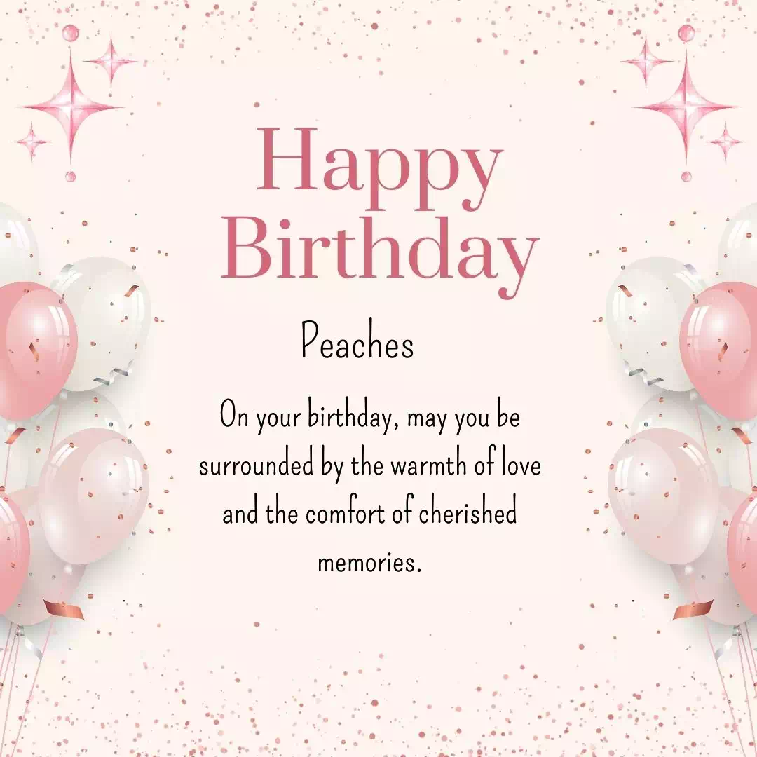 Happy Birthday peaches Cake Images Heartfelt Wishes and Quotes 17