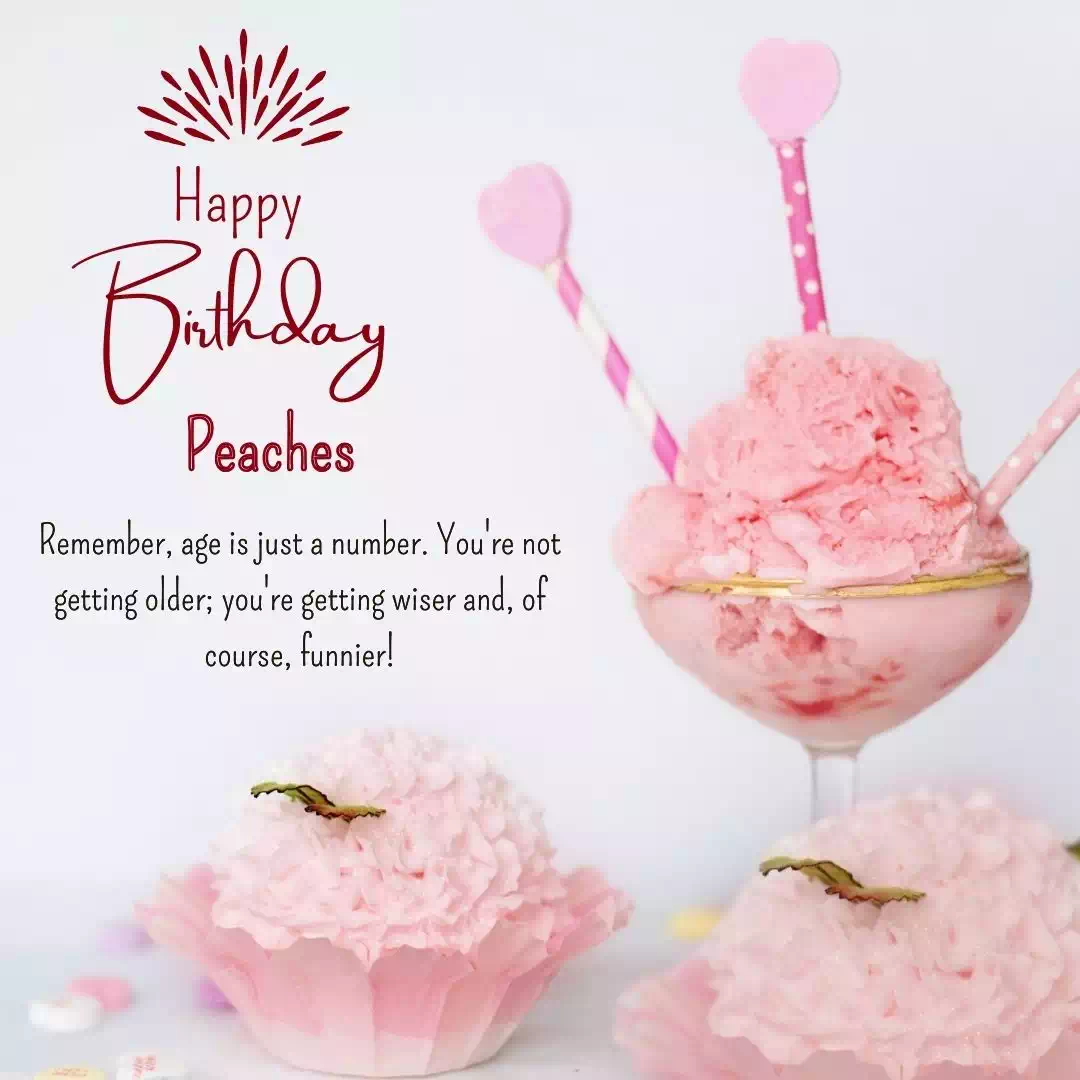 Happy Birthday peaches Cake Images Heartfelt Wishes and Quotes 8