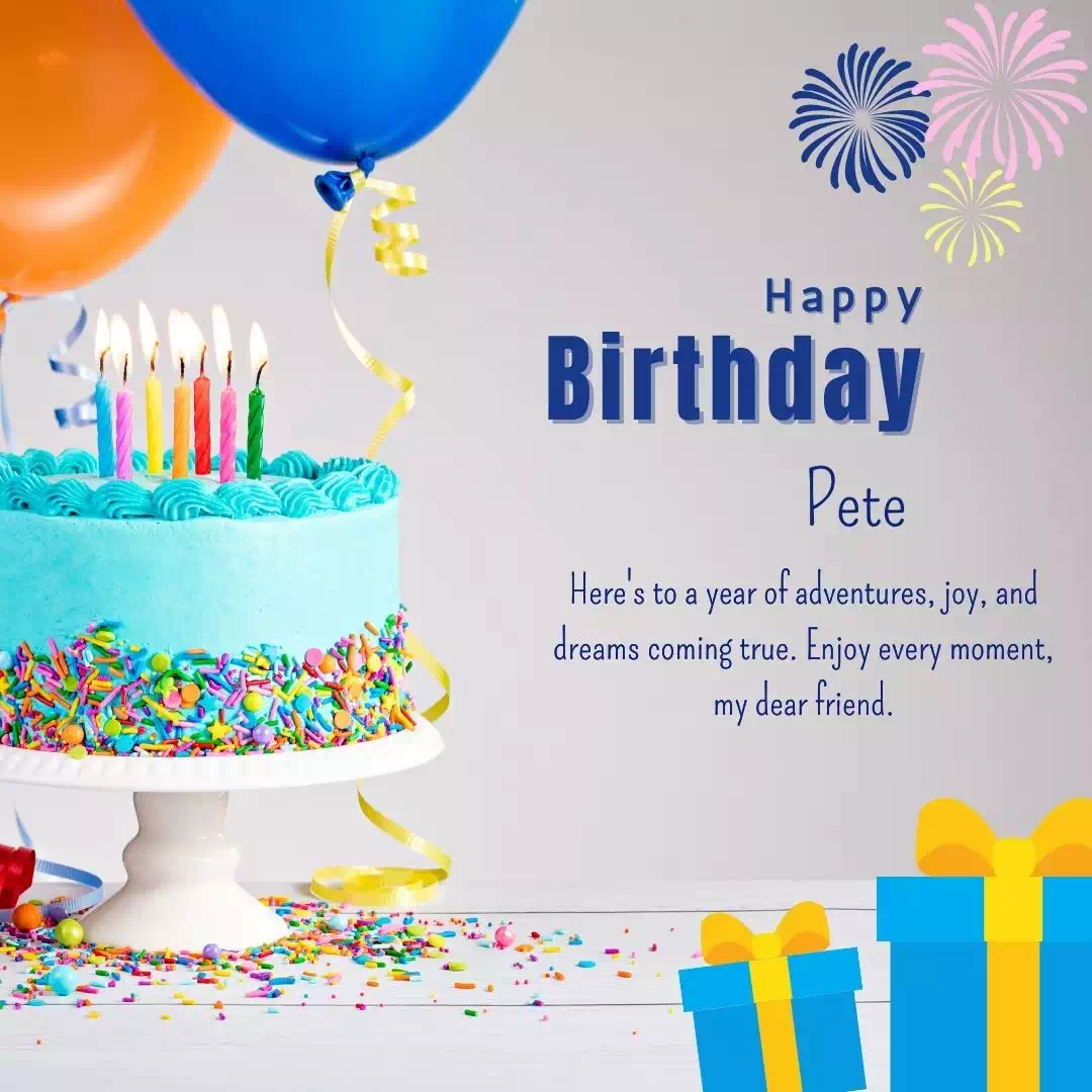 Happy Birthday pete Cake Images Heartfelt Wishes and Quotes 14