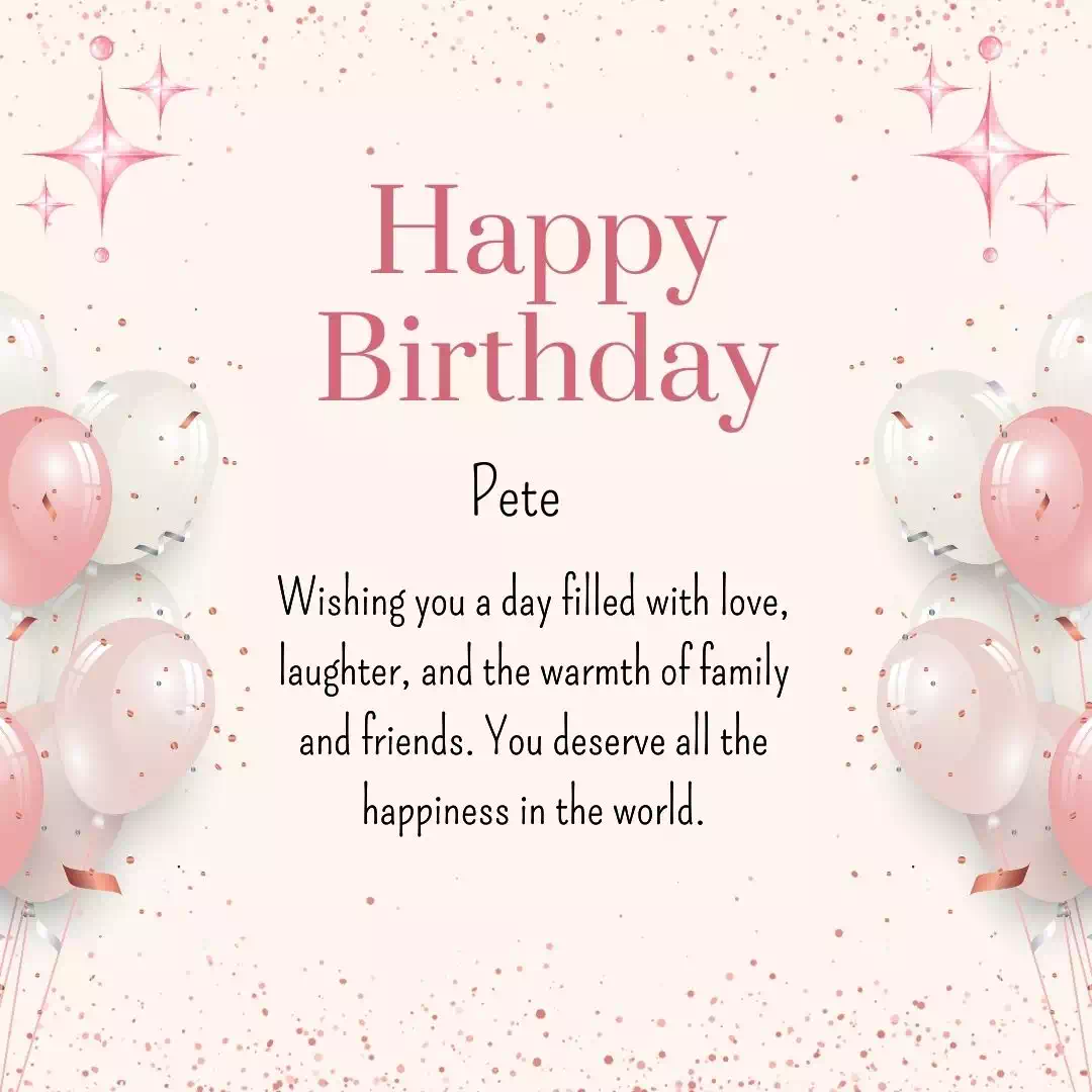 Happy Birthday pete Cake Images Heartfelt Wishes and Quotes 17