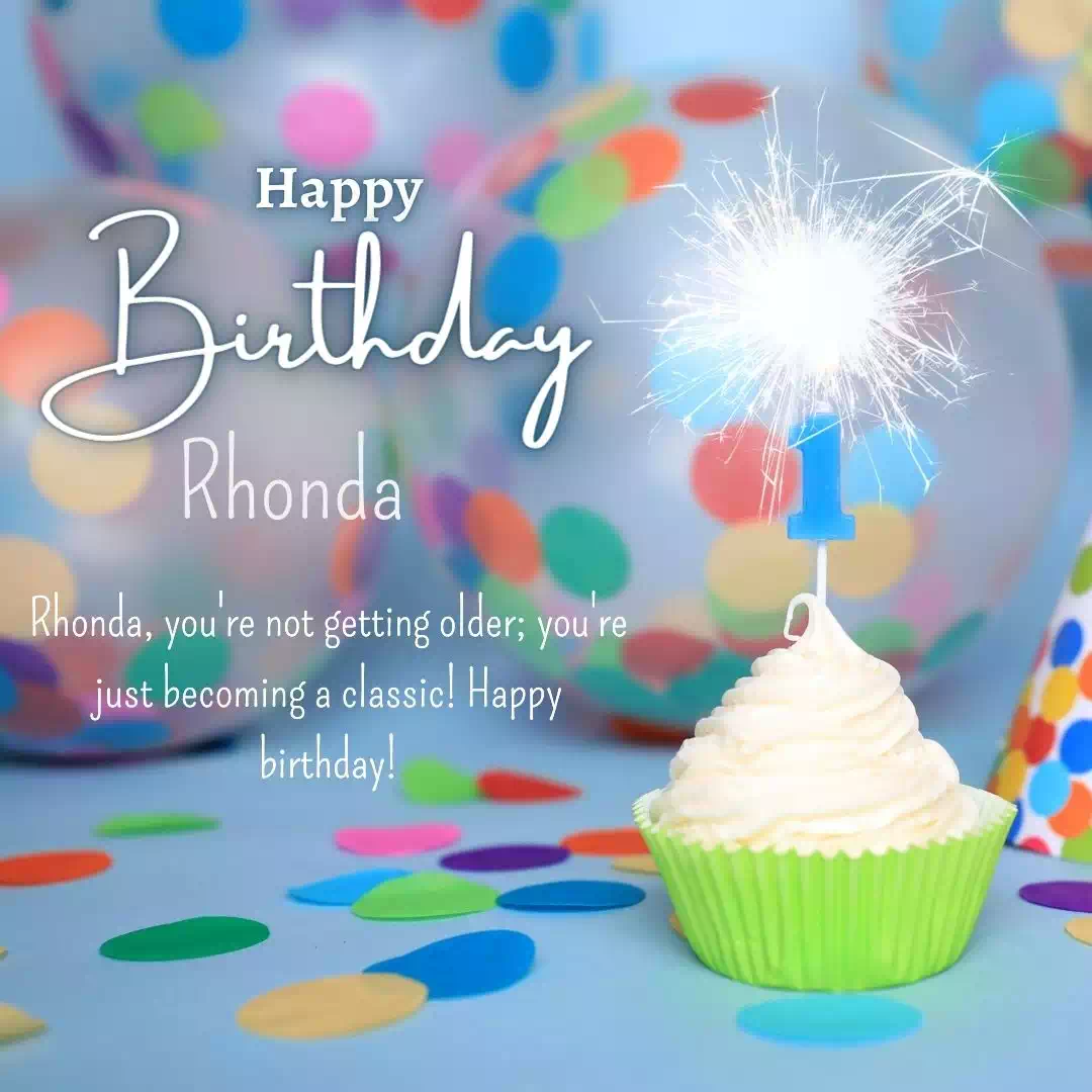Happy Birthday rhonda Cake Images Heartfelt Wishes and Quotes 6