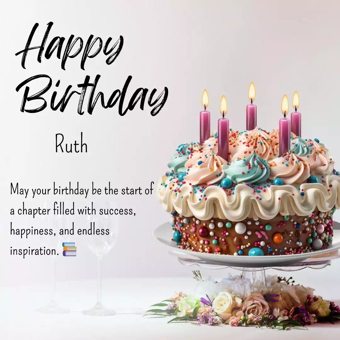 Happy Birthday ruth Cake Images Heartfelt Wishes and Quotes 2