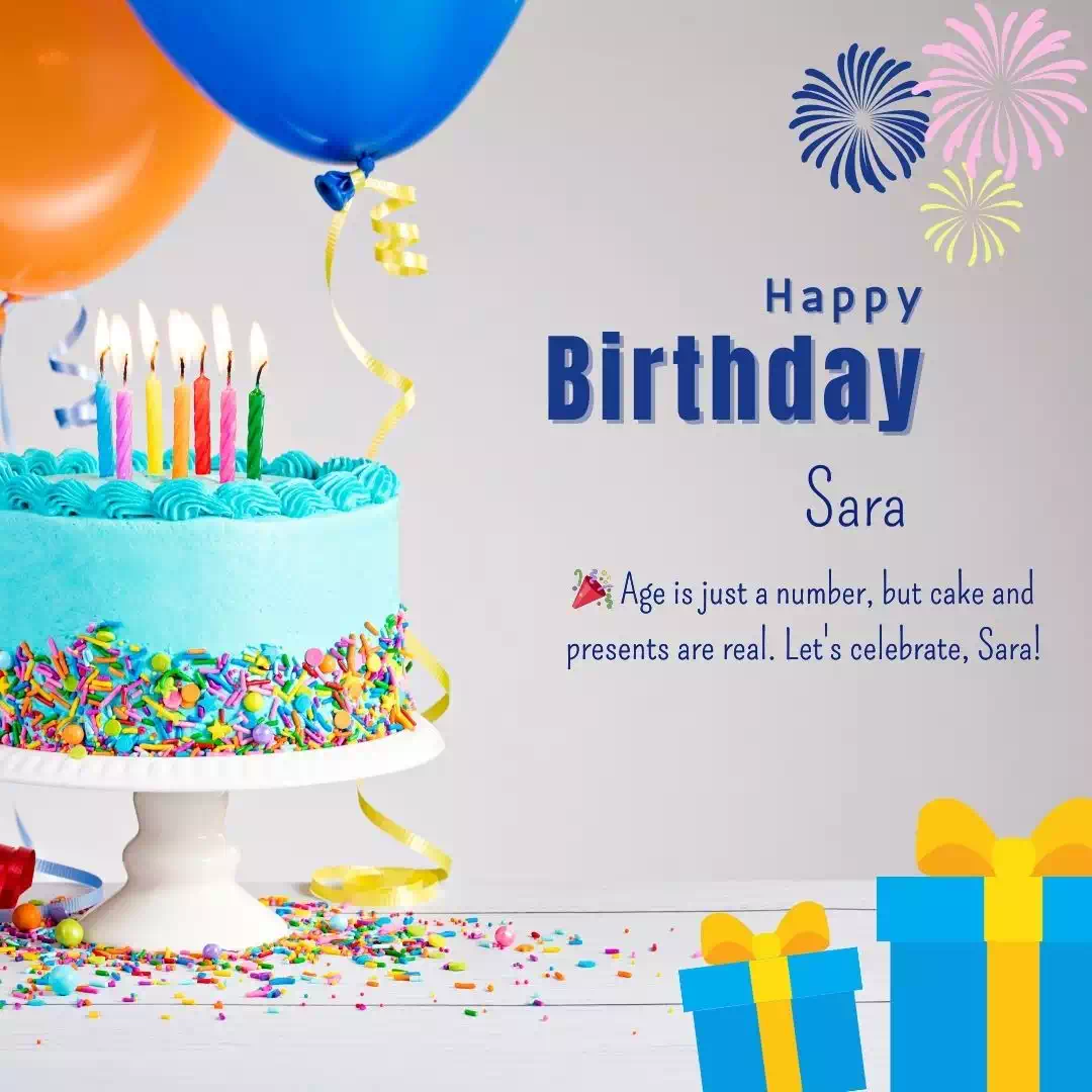 Happy Birthday sara Cake Images Heartfelt Wishes and Quotes 14