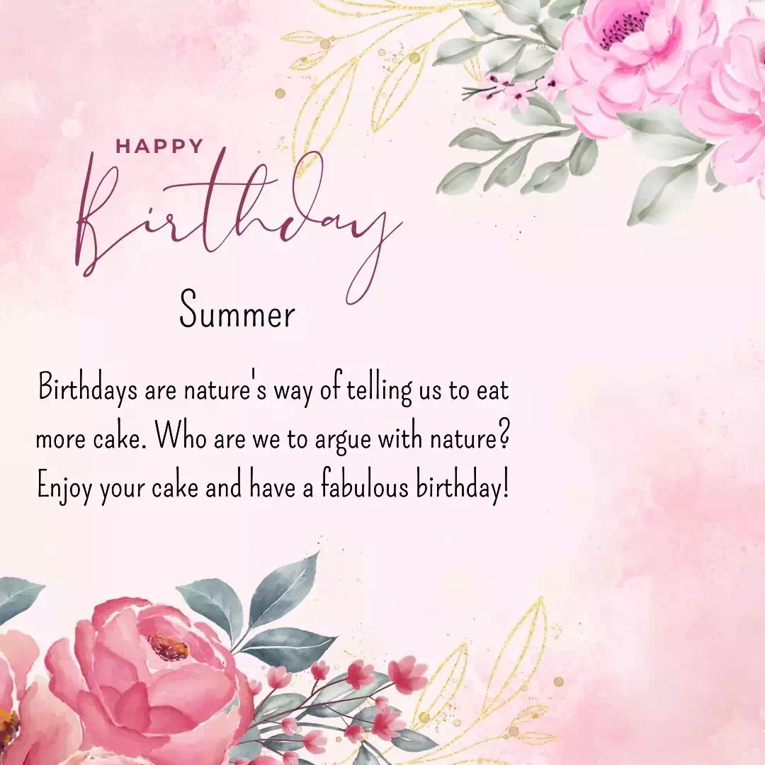 Happy Birthday summer Cake Images Heartfelt Wishes and Quotes 20