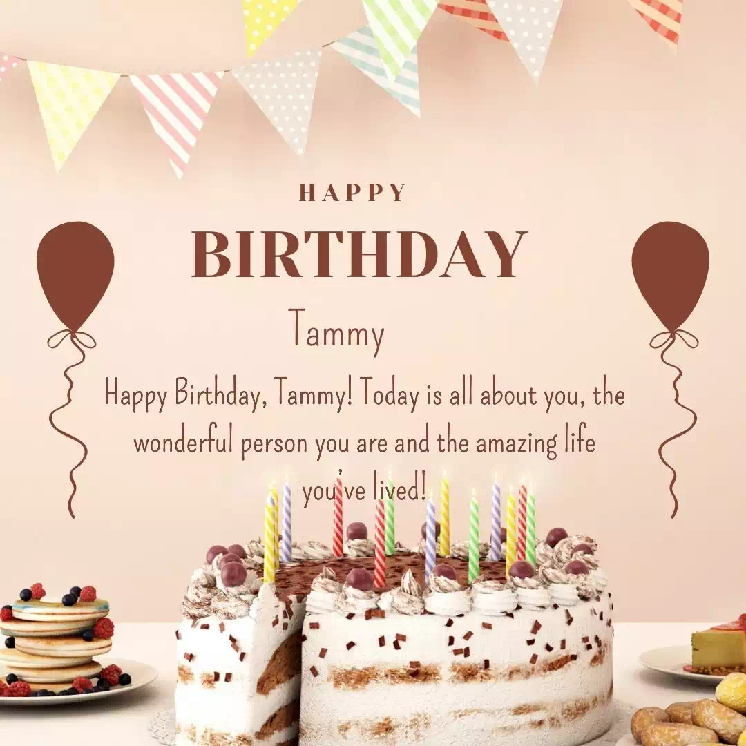 Happy Birthday tammy Cake Images Heartfelt Wishes and Quotes 21