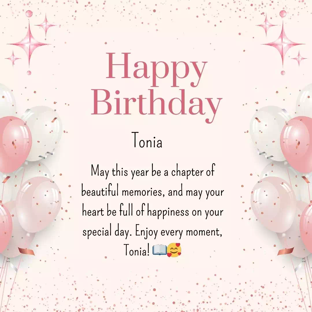 Happy Birthday tonia Cake Images Heartfelt Wishes and Quotes 17