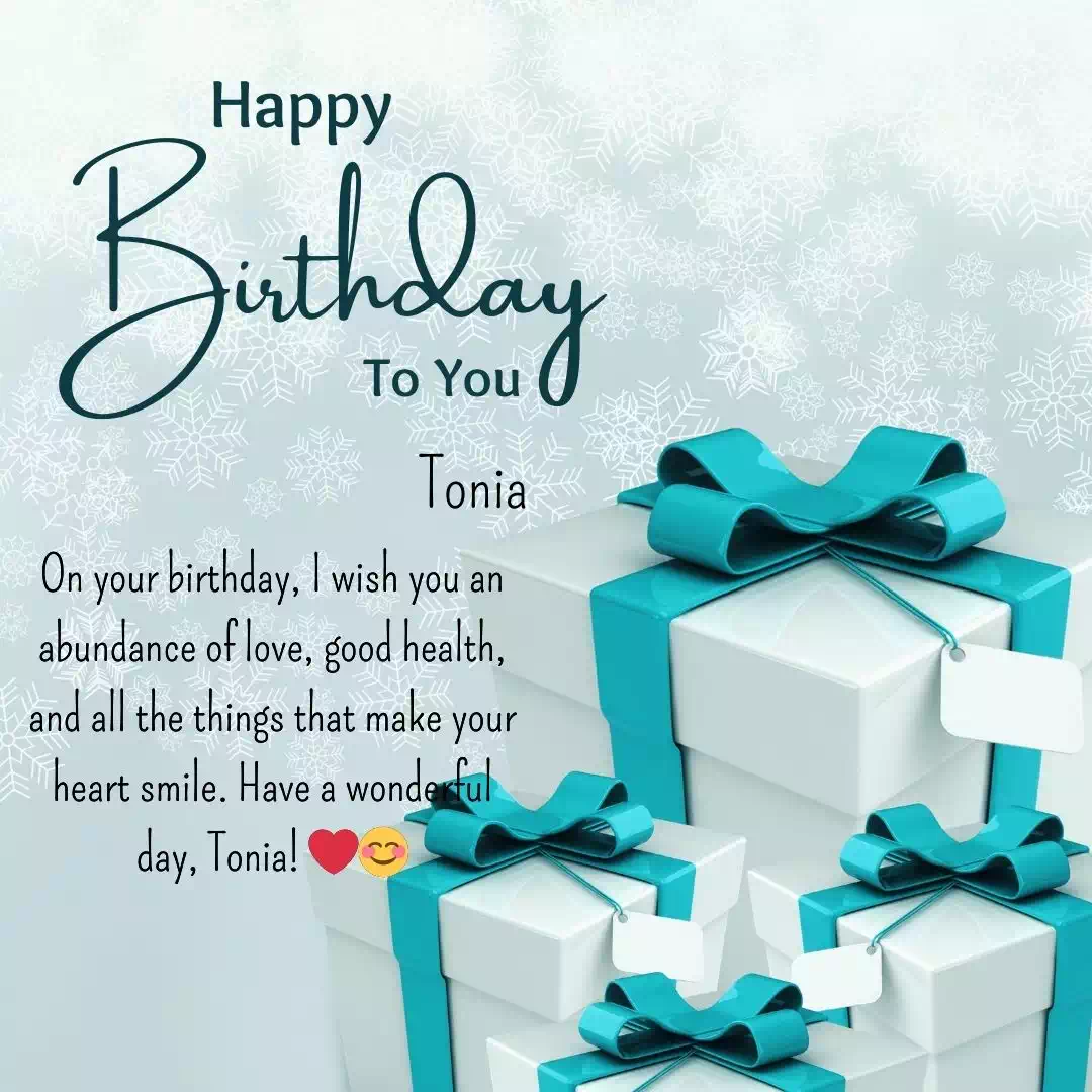 Happy Birthday tonia Cake Images Heartfelt Wishes and Quotes 19