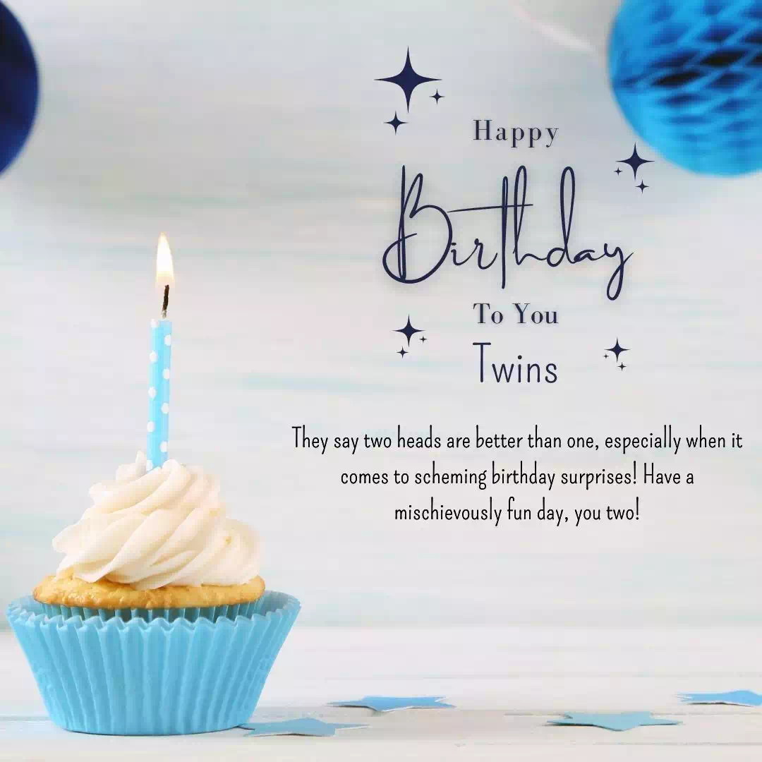 Happy Birthday twins Cake Images Heartfelt Wishes and Quotes 12