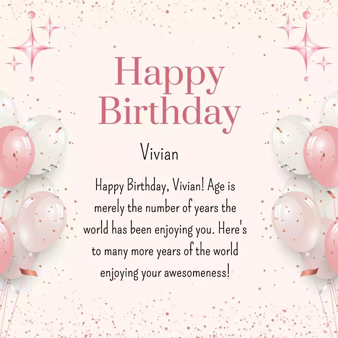 Happy Birthday vivian Cake Images Heartfelt Wishes and Quotes 17