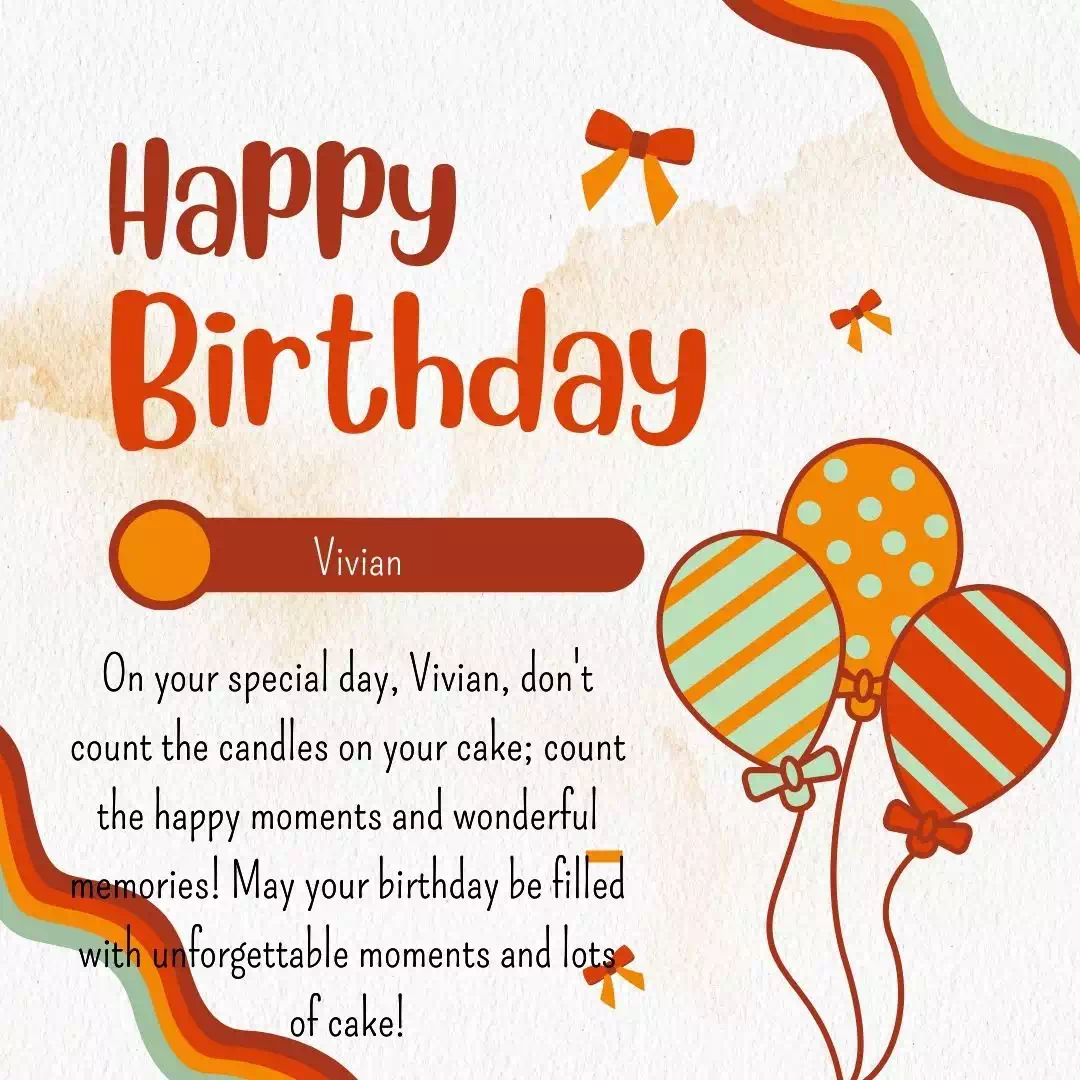 Happy Birthday vivian Cake Images Heartfelt Wishes and Quotes 18