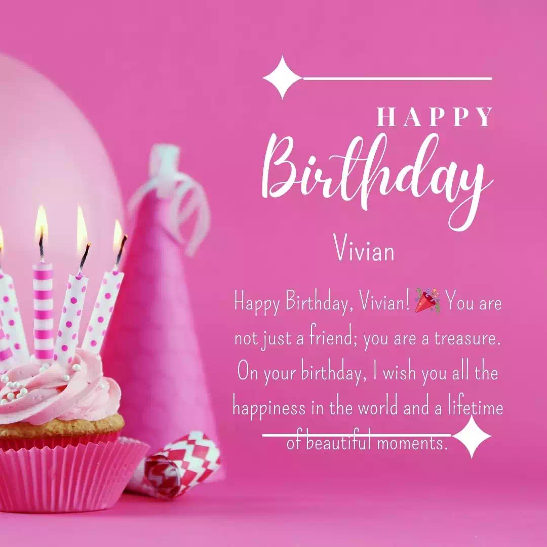 Happy Birthday vivian Cake Images Heartfelt Wishes and Quotes 23