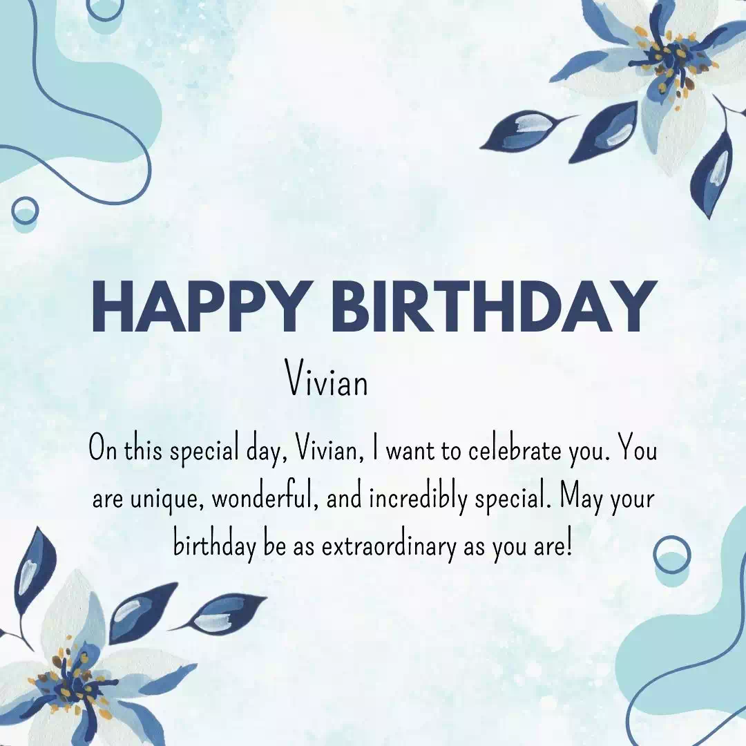 Happy Birthday vivian Cake Images Heartfelt Wishes and Quotes 26
