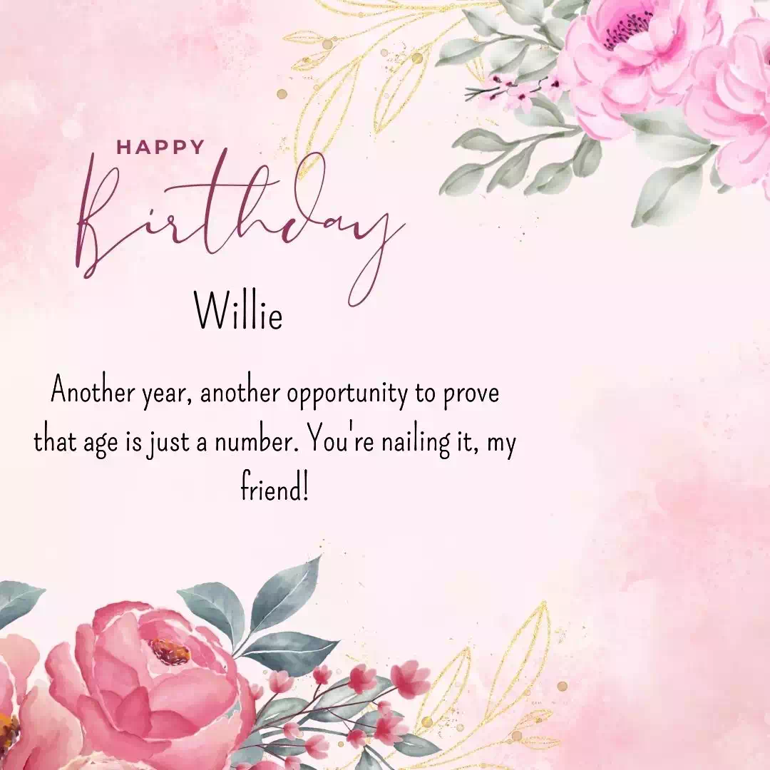 Happy Birthday willie Cake Images Heartfelt Wishes and Quotes 20